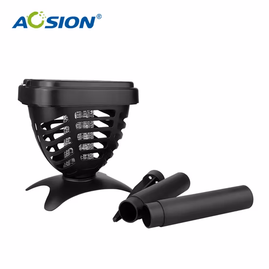 Lâmpada repelente de mosquitos recarregável USB para exterior sem radiação Lâmpada assassina de mosquitos elétrica solar sem radiação Ci24212